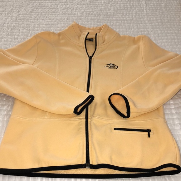 Gear Sports VTG US Open Fleece Full ZIP Jacket M - Picture 2 of 8